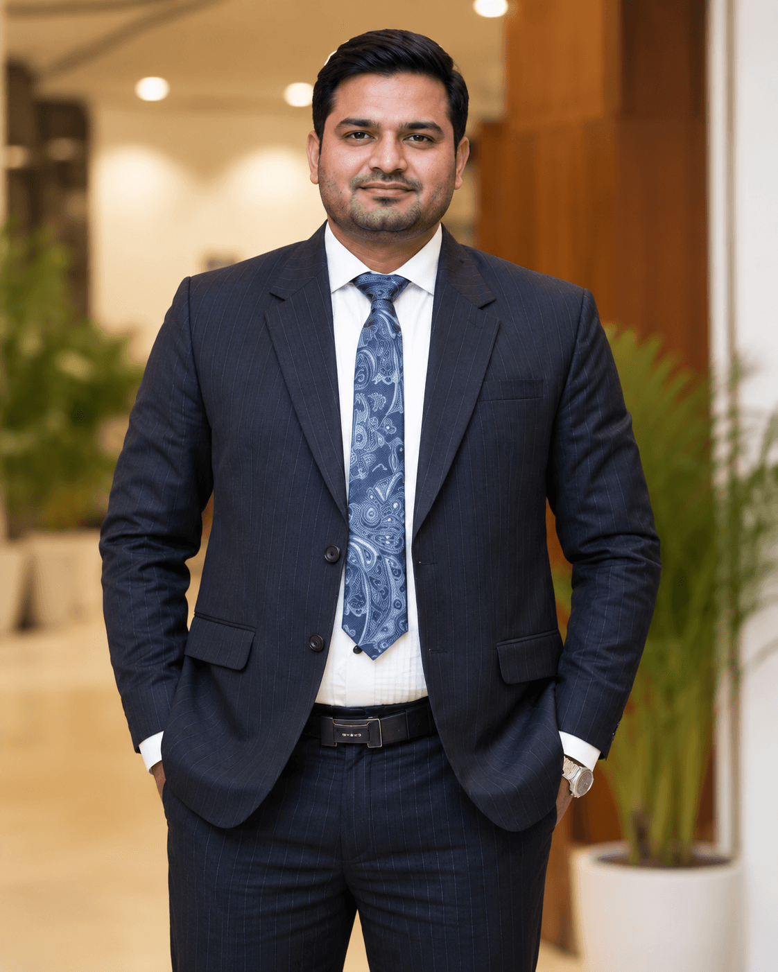 Portrait of Rahul Sharma, CMD and Founder of Rajdhara Colonizers