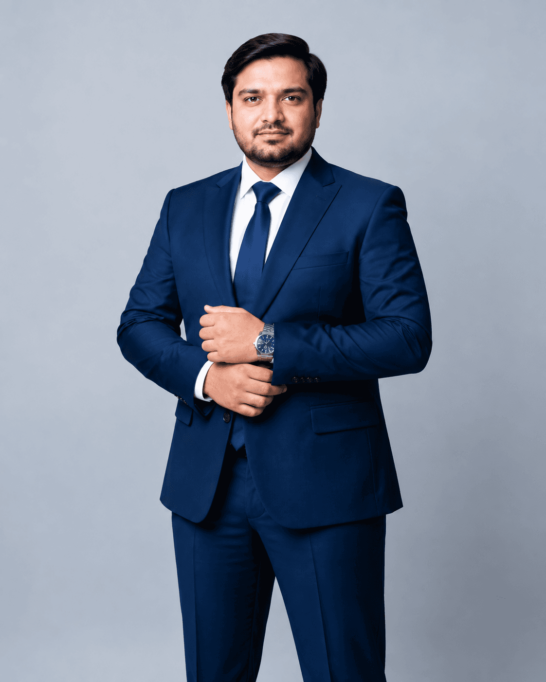 Portrait of Ramesh Choudhary, COO and MD of Rajdhara Colonizers